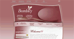 Desktop Screenshot of beardsleyfuneralhome.com